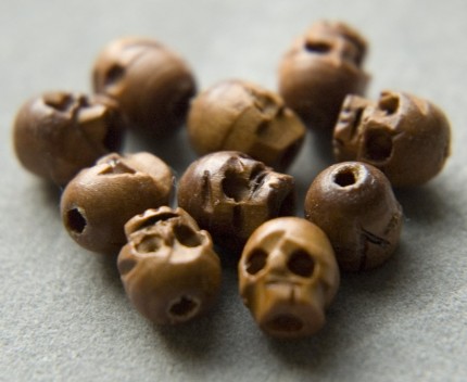 Skull beads-Rather pupular type of beads - Beads, Beads, Beads!